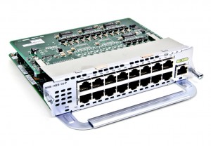 Cisco NME-16ES-1G-P - front